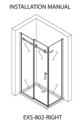 PICKUP LOS ANGELES Modern Frameless Glass Shower S