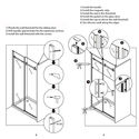 PICKUP LOS ANGELES Modern Frameless Glass Shower S