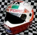 NHRA JOHN FORCE Helmet FUNNY CAR Nitro 99 SIGNED R