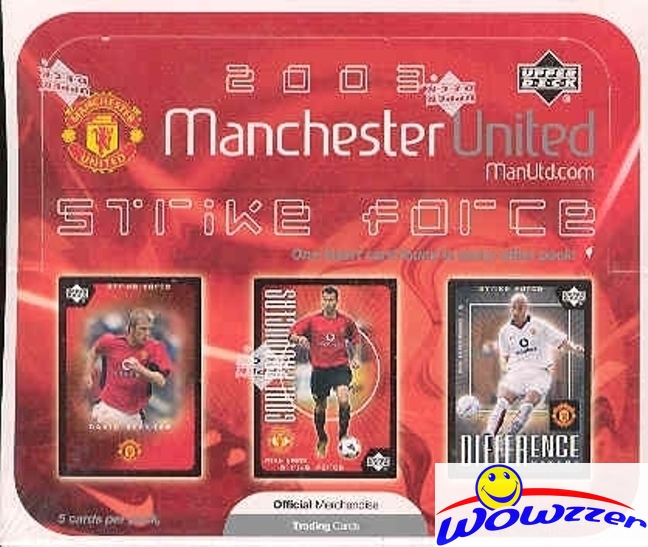 2003 Upper Deck Manchester United Strike Force Factory