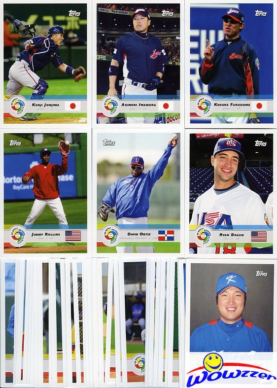 2009 Topps World Baseball Classic 16 Box Sealed CASE-YU DARVISH RC