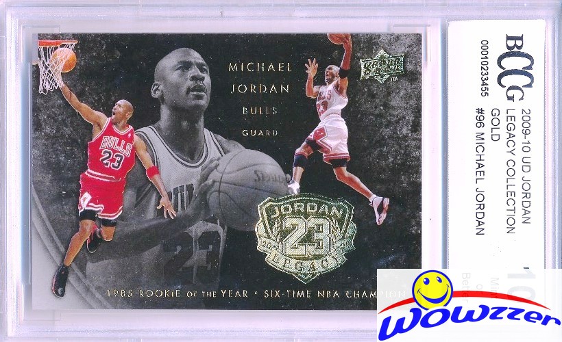 Upper Deck michael jordan Hall of Fame oro Limited Edition 2009//10 box set NBA
