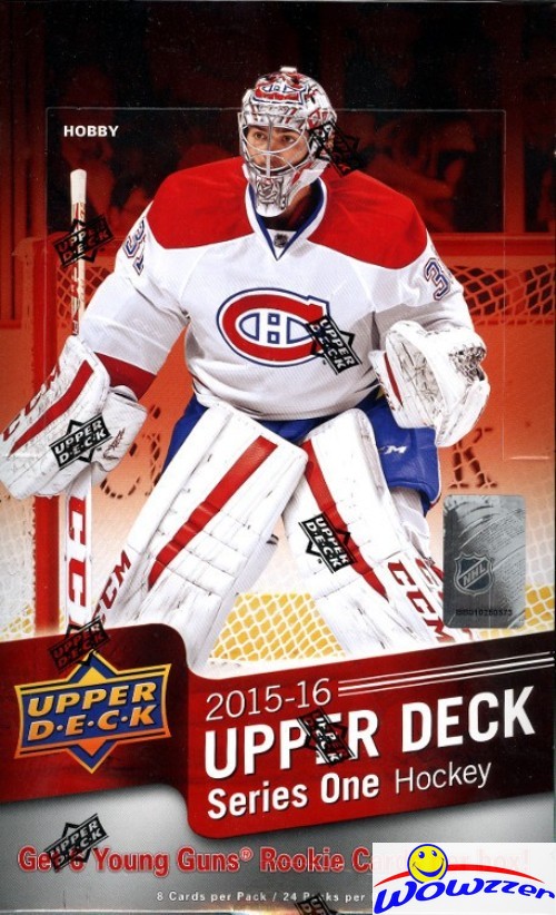 2015-16 Upper Deck Serie 1 Hockey Hobby Caja-posible Connor Mcdavid Young Gun