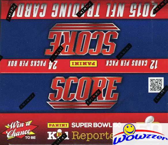 2016 Score Football MASSIVE Factory Sealed 24 Pack Retail Box w//288 Cards-WENTZ