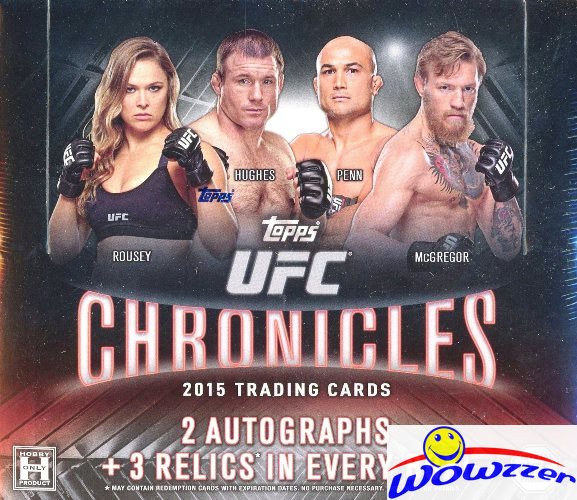 2010 Topps UFC Main Event MASSIVE 24 Pack Factory Sealed Retail Box-AUTO//RELIC