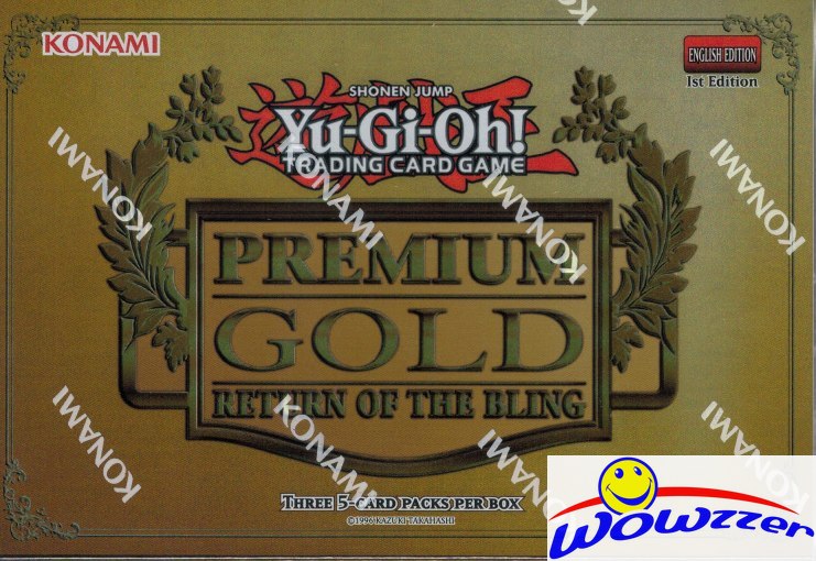 yugioh premium gold booster box 2014 Series: Gold Mini-Box Gold level stars YuGiOh 2015 Premium Gold Return