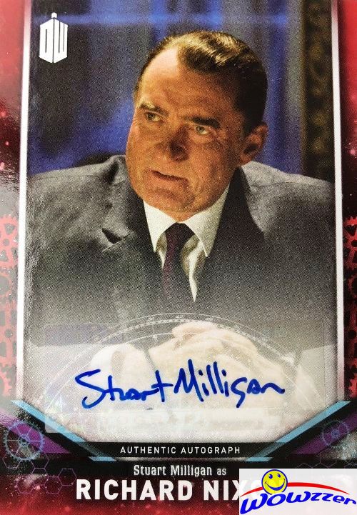 1 Autograph Doctor Who Signature Series 2018 Sealed Pack