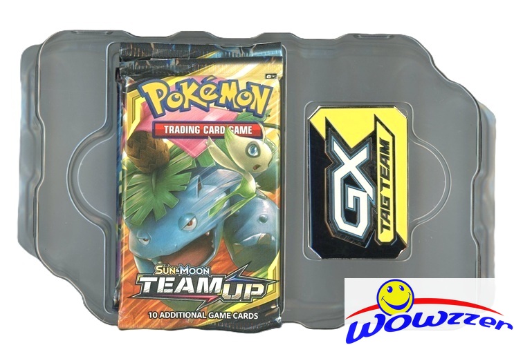 POKEMON Tag Team Eevee & Snorlax GX Opened Tin-2 Team UP Packs