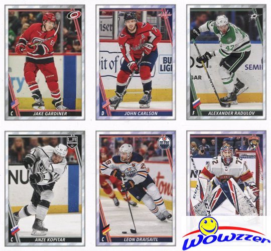2020/21 Topps Hockey HUGE Sticker Collectors Album with 10 Bonus
