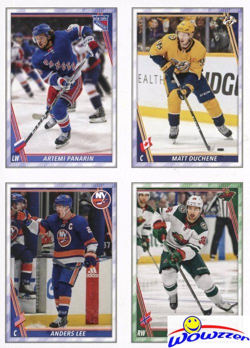 2020/21 Topps Hockey HUGE Sticker Collectors Album with 10 Bonus