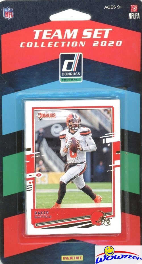 Cleveland Browns 2020 Donruss Factory Sealed 10 Card Team ...
