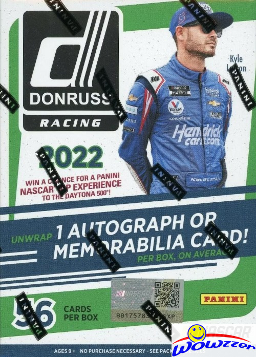 2018 Panini Donruss NASCAR JUMBO FAT Pack Box - 360 Racing Cards Factory Sealed