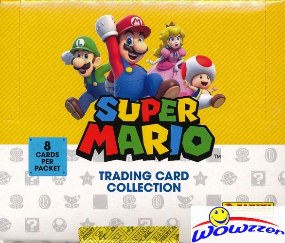 2022 Panini SUPER MARIO Factory Sealed TCG Booster Box-144 Cards! Imported!