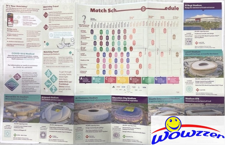 2022 FIFA WORLD CUP Qatar Collectible Pocket Soccer Fan