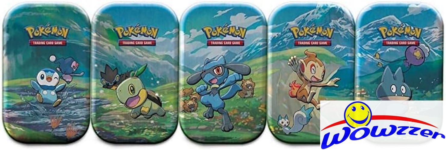 英語版 ポケモンカード Sinnoh Star Mini Tin 5個 英語版 ポケモン