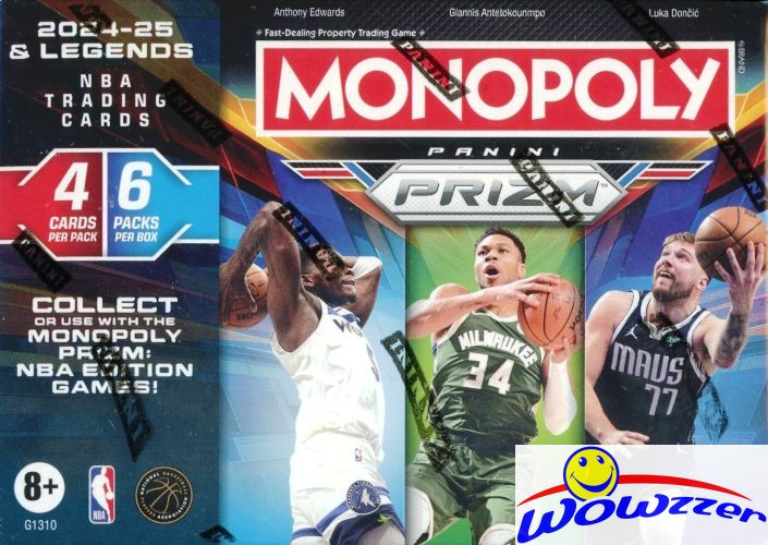 10) 2024/25 Panini PRIZM Basketball Monopoly Factory Sealed