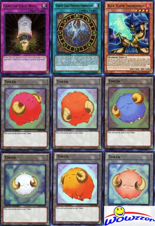 Yugioh Legendary Coll. 4 Joey World's Double Sided Play Mat with 9 Card LE  Set !