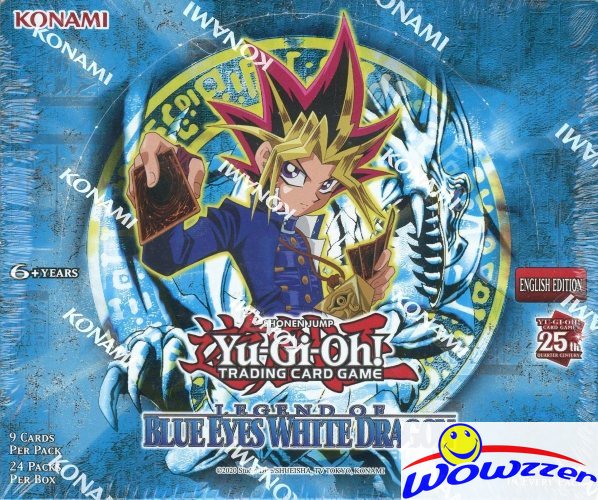 legend of blue-eyes white dragon 25th anniversary booster box Amazon.com: Yu-Gi-Oh! TCG: Blue Eyes White Dragon Booster Box : Toys & Games main image 0