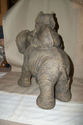 ELEPHANT BEAUTIFULLY HANDPAINTED 9 1/2 INCH COLLEC