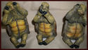 3 PC. SET TURTLES HEAR NO SEE NO SPEAK NO EVIL~MUS