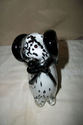 DALMATION DOG LARGE 6X5X3" HAND BLOWN GLASS PAPER 