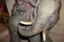 ELEPHANT BEAUTIFULLY HANDPAINTED 9 1/2 INCH COLLEC