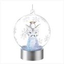 LED LIGHT ANGEL GLOBE ORNAMENT 12984