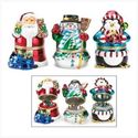 CHRISTMAS MUSIC BOX FIGURINES 13303