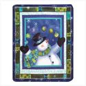 SNUGLY SNOWMAN BLANKET 14483