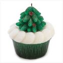 CHRISTMAS TREE CUPCAKE CANDLE 14408