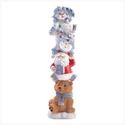 SNOWBUDDIES HOLIDAY TOTEM POLE 38325