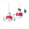 SNOWMEN ORNAMENTS 37656