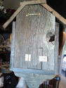 Hand Carved Old Man with Pipe Bird House