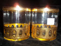 Golden Coin Dot Bar Glasses (set of 6)