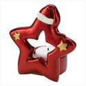 SANTA STAR TEALIGHT HOLDER 13383