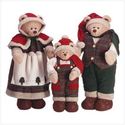 FESTIVE SANTA BEAR FAMILY 34830