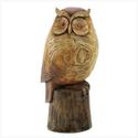 WISE OWL STATUE 14174