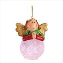 ANGEL SNOWBALL LED ORNAMENT 14426