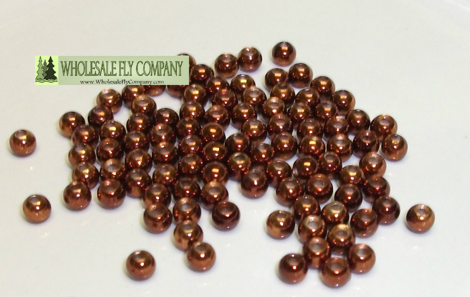 Wholesale Fly Company 25 Tungsten Beads Brown