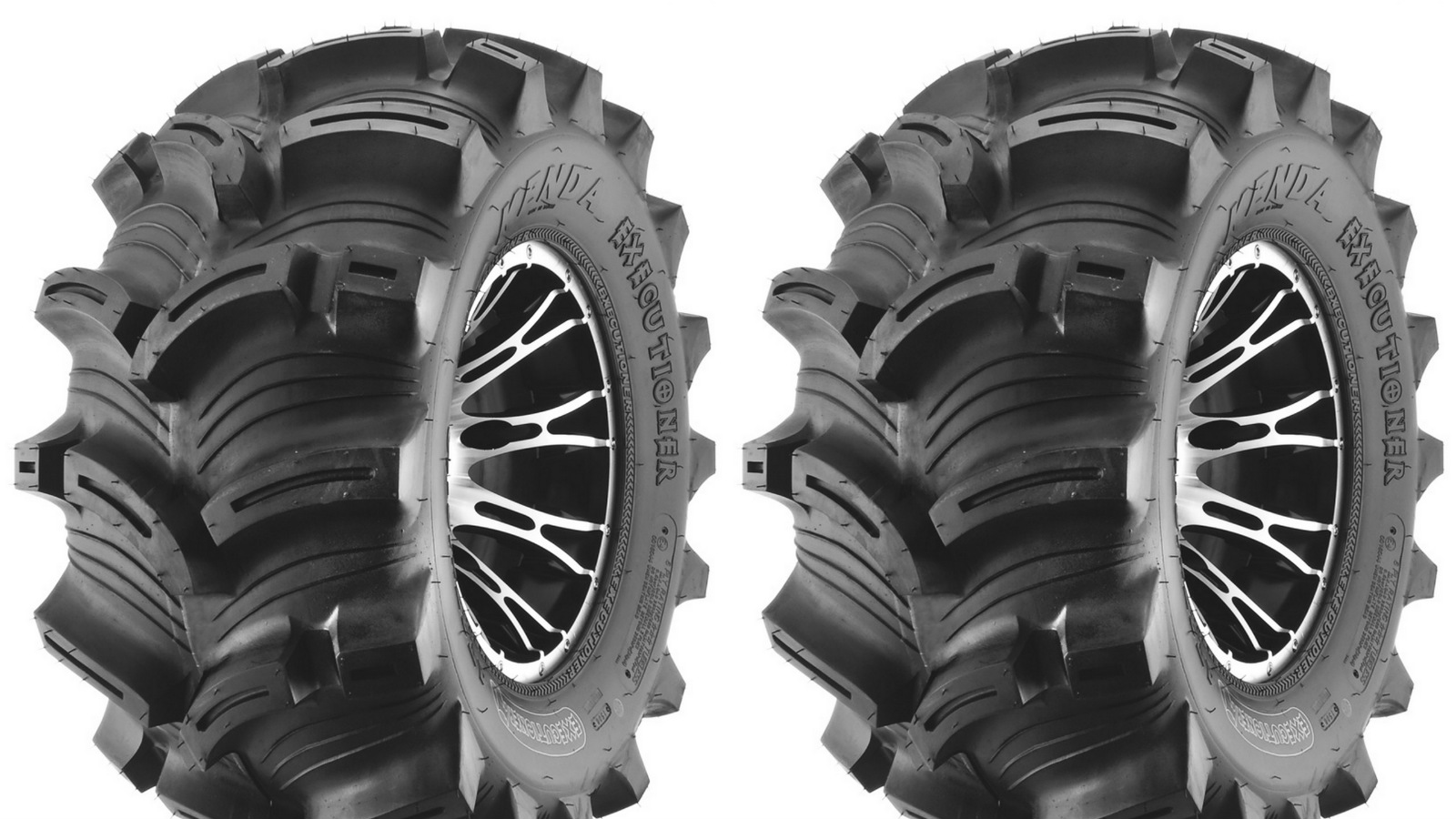 (2) New Kenda 25X1012 251012 K538 Executioner ATV Mud Tires eBay