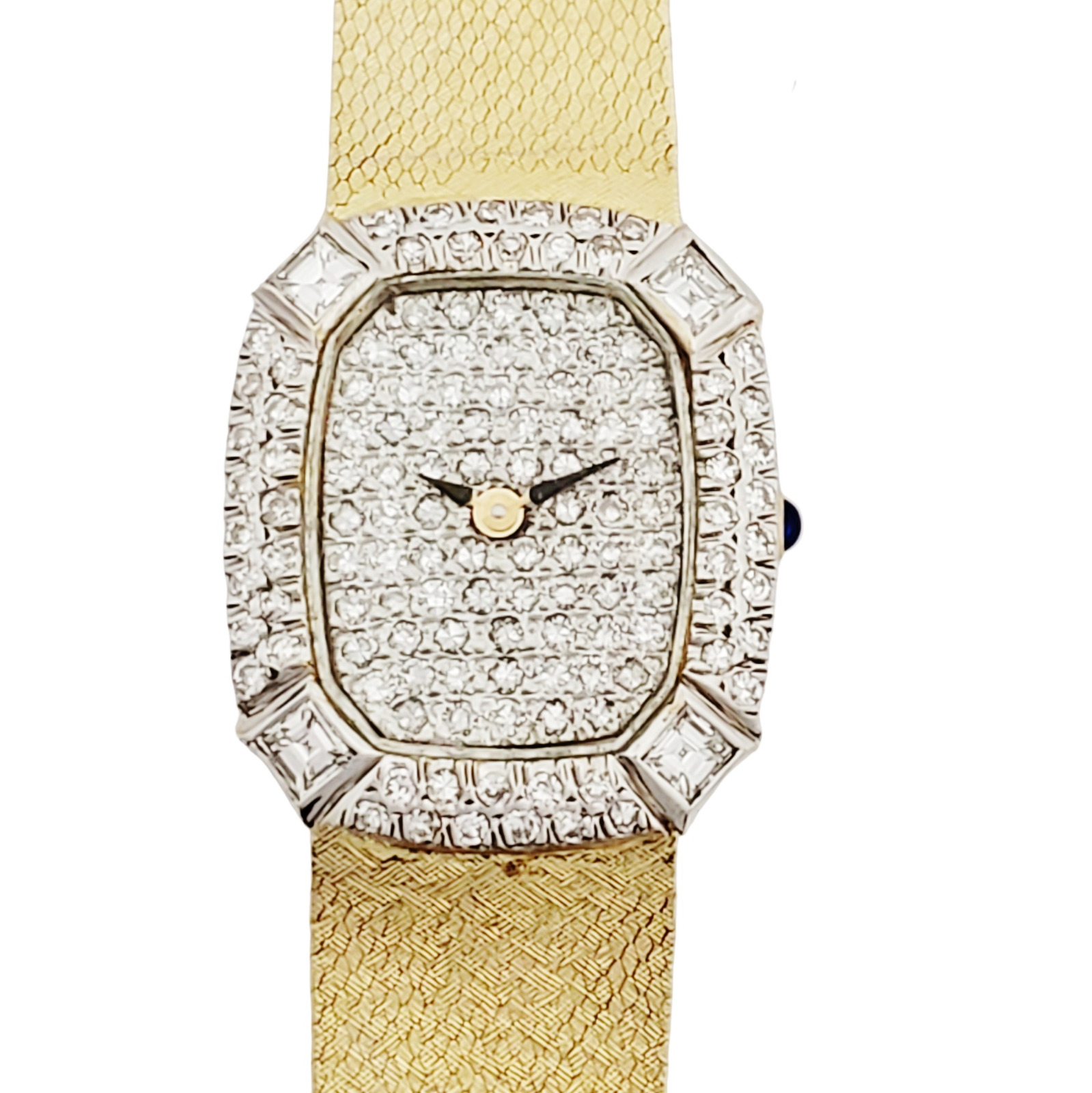 Lucien Piccard  gold tone women’s watch adjustable strap 12721 Lucien Piccard 14k yellow gold 1960 | Gold Coast New York  main image 3