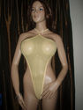  1PC EXOTIC DANCER/STRIPPER CATCH ME SEE-THRU YELL