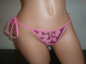 2PC EXOTIC DANCER /STRIPPER C-THRU PRINTED METALLI