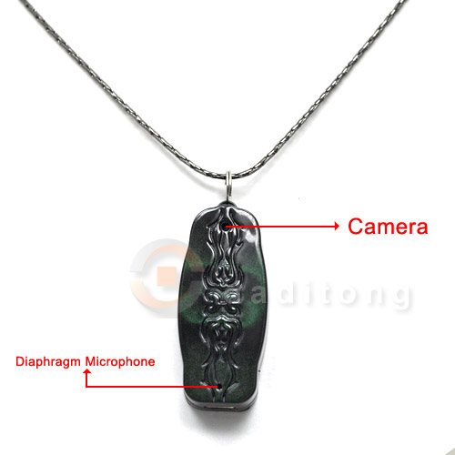 Spy Camera Necklace 