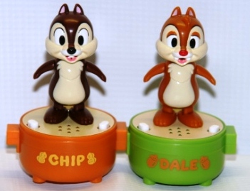 Tomy Disney Little Taps Dancing Chip & Dale set- see video! | eBay