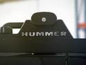 Hummer H2 Chrome Roof Rack Letter Kit, self adhesi