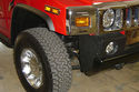 2003 09 Hummer H2 Front bumper end removal trim ki