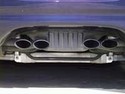 Corvette C5 Stainless Exhaust Plate, the original,