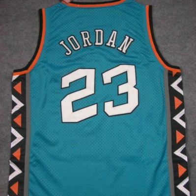 lp1985 : Vtg. rare jersey,1996 all-star JORDAN jersey,light blue