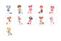 Lalaloopsy Bottle Cap Image Sheet